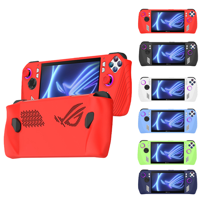 Non-Slip Shell for Game Grips Protective Case Cover for Rog Ally Handheld Silicone Protector Accessories