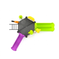 Équipement de terrain de jeu extérieur pour enfants, polyvalent, avancé, sûr, sur mesure, style forêt, plateformes multi-niveaux