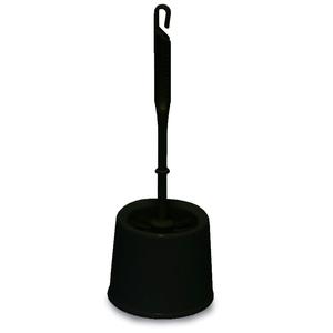 Spazzola per WC con supporto nera 02093 per la pulizia del bagno - Product Image 1