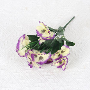 ดอกเดซี่ประดิษฐ์5กิ่งดอก10ดอกมัดด้วยดอกเดซี่ประดิษฐ์ต้นแพรซี่เทียม - Product Image 6