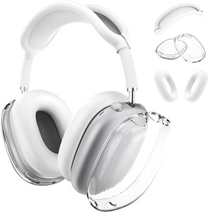 Auriculares 3 en 1, almohadillas para los oídos, <span class=keywords><strong>diadema</strong></span>, <span class=keywords><strong>AirPods</strong></span> <span class=keywords><strong>Max</strong></span> funda protectora para, a prueba de polvo, funda impermeable de silicona TPU - Product Image 2