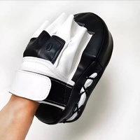Cible de boxe incurvée de protection pour l'entraînement Sanda, Muay Thai, Taekwondo, impression personnalisable, pratique pour les jeunes, matériau PU