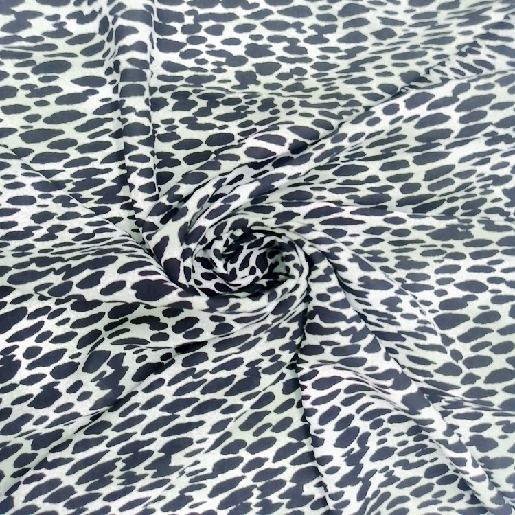 Модная женская одежда с леопардовым принтом для девочек дизайн в XF-1 4B19-04594 полиэфира сплетенная ткань льняная checkc дизайн