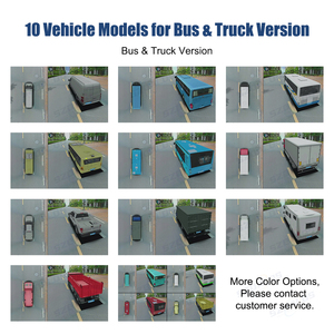 Système de caméra IA DLS 360 degrés 3D à vue d'oiseau pour bus, camions, <span class=keywords><strong>camping</strong></span>-cars, fourgons et véhicules de loisirs - Product Image 5