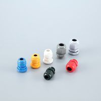 ROHS certifié IP68 étanche basse tension presse-étoupe M27 * 1.5 Nylon pour testeur de câble réseau