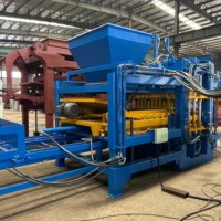 Machine de moulage de blocs QT8-15 : Équipement hydraulique automatique pour la production de pavés autobloquants