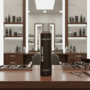 Spray Fijador <span class=keywords><strong>de</strong></span> Cabello con Cera <span class=keywords><strong>de</strong></span> Calidad Profesional, Marca Privada, Alto Brillo, Control Flexible, Antiencrespamiento, Secado Rápido, Producto <span class=keywords><strong>de</strong></span> Estilismo para Peluquería - Product Image 1