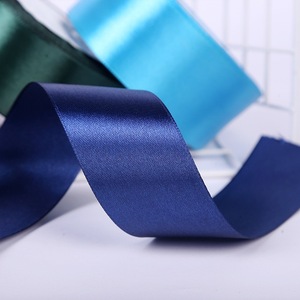 Wholesale Polyester 1.5 Inch Red Satin Ribbon Roll 40mm 4cm for Christmas Valentine's Day Easter <strong>Wedding</strong> Hanukkah <strong>Gift</strong> <strong>Wrap</strong> - Product Image 2