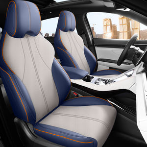 Fundas de Asiento de Coche Delanteras/Traseras de Cuero Songplus Personalizadas de Lujo Ecológicas de Alta Calidad, Juego Completo para BYD Song Plus 2023-2025 - Product Image 4