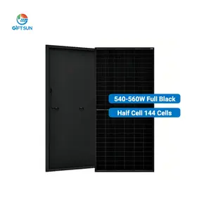 EU Stock Trina Vertex S modulo Pv mezza cella Mono pieno prezzo nero PV 400w 425W 430W 550W 660w pannelli solari con CE TUV