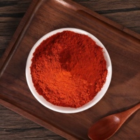 Poudre de piment rouge sec vendue directement d'usine, type de traitement brut pour entrepôt d'épices, procédé de séchage AD