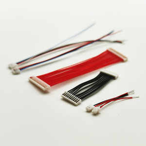 Harness Kabel Elektronik Jarak 0.8mm 2-16PIN Struktur IDC Piercing Konduktor Tembaga Murni Berperingkat IP68 Dapat Disesuaikan - Product Image 1