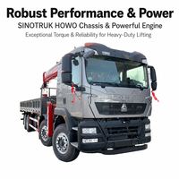 Grue montée sur camion haute performance de 16 tonnes, économique pour la levée en construction, sur mesure pour l'exportation