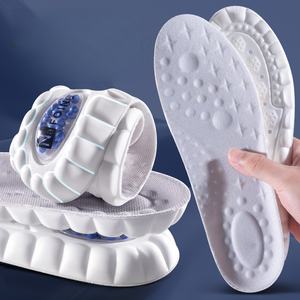 Plantillas Ortopédicas Deportivas 4D Cloud Tech VeloxSoles, Plantillas Interiores Suaves de PU con Masaje para Mayor Comodidad, Lavables, para Fascitis Plantar - Product Image 2