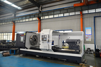 Centro de Torneado CNC Horizontal de Gran Diámetro CK61260G, de Alta Resistencia, Ecológico, de Alta Precisión, GSK, Orificio de 230 mm, Capacidad de 10 Toneladas
