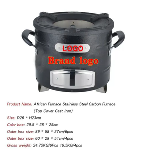 SOLOMAN Griglia per Stufa a Legna in Acciaio Inox con Borsa per il Trasporto, per Campeggio, Escursionismo e Barbecue all'Aperto - Product Image 6