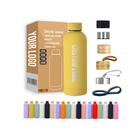 Vasos Térmicos y Botellas de Agua de Acero Inoxidable al por Mayor, Personalizados, Libres de BPA, con Doble Pared, Aislamiento al Vacío, Boca Pequeña y Tapa