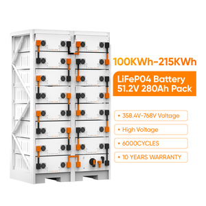 CE Certified 100kWh 200kWh 215kWh Lithium Ion Battery BESS with 280Ah Cells for Commercial Solar <b>Energy</b> <b>Storage</b> <b>System</b> - Product Image 3