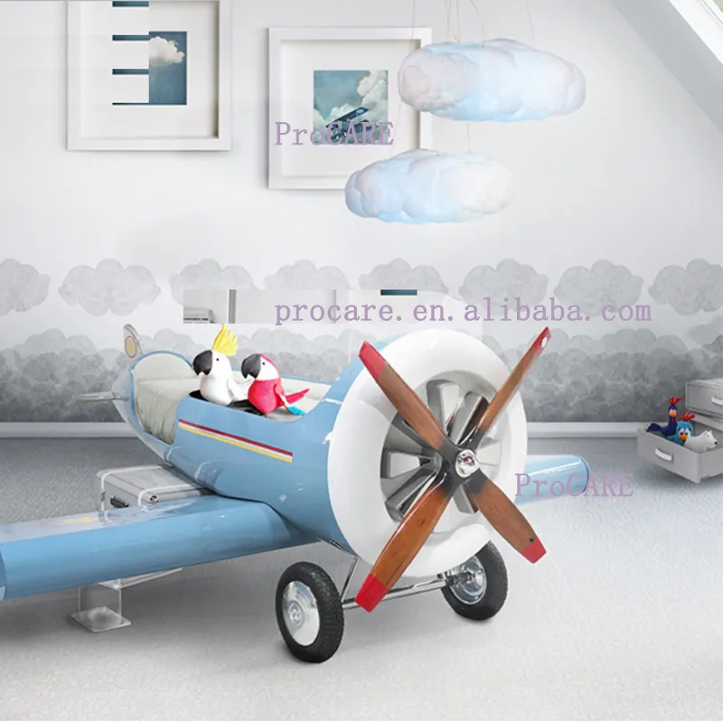 ProCARE 핫 세일 어린이 침대 스탠드 항공기 디자인 어린이 침실 가구 세트