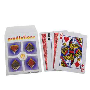 Tour de magie de scène : Carte de prédiction 4Q, Illusion de carte, Accessoire de magie <span class=keywords><strong>pour</strong></span> <span class=keywords><strong>magicien</strong></span> - Product Image 5