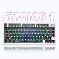 GMK81 Kit de clavier mécanique remplaçable à chaud BT 5.0 2.4G sans fil RGB rétro-éclairé Kit Barebone monté sur joint