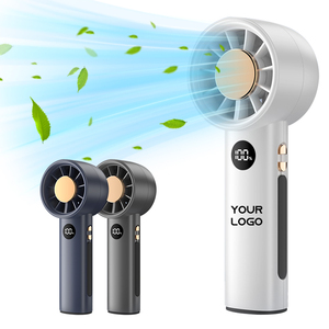 Ventilateur portable puissant à moteur, 5 vitesses, rechargeable par USB, mini ventilateur de refroidissement pour le <span class=keywords><strong>sport</strong></span>, la gym et les voyages - Product Image 1