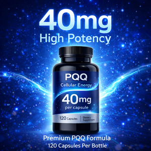 Capsule PQQ 40mg, Integratore Energetico Cellulare, Supporto per la Salute Cerebrale e Energetica Mitoclonale, 120 Capsule OEM - Product Image 6