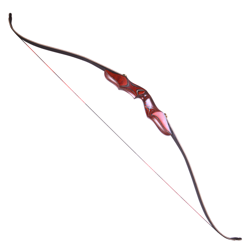 Arc Recourbé Démontable AMEYXGS 62" - 20-55 Lbs - Droitier - Bois/Fibre
