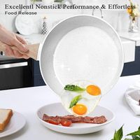 Ensemble de casseroles en pierre de Maifan de haute qualité, 12 à 21 pièces, moderne, antiadhésif, compatible avec les plaques à induction, ensemble complet pour faire frire, des soupes et des plats