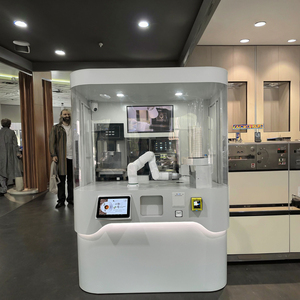 Robot Barista Intelligent IA avec Commande par APP, Distributeur Automatique de Café pour Tasses de 8oz/12oz, Capacité de 150-200 Pièces - Product Image 1