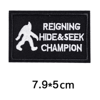 Golf Foxtrot Yankee Funny Tactical Embroidery Iron on Badges Moral Patches