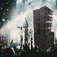 Sistem Line Array Speaker DJ Audio Video Profesional
