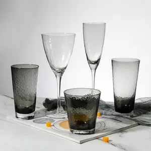 Suyu su cam bardak özel Logo viski kokteyl şampanya içme restoran temizle kadeh kırmızı şarap