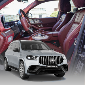 ชุดแต่ง 2020AMG GLS63 อัพเกรด 5 ที่นั่ง สีแดงคาร์ไมน์ - Product Image 4