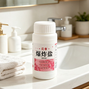 Floral Exploding Salt Powder Laundry Detergent Whitening Stain Remover For Apparel - Product Image 2