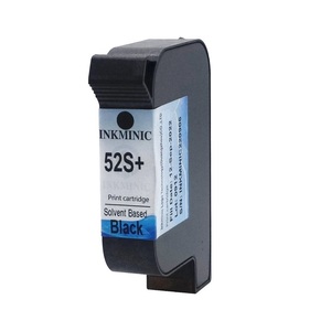 Cartucho de Tinta Negra a Base de Solvente 52S+ Alternativo en Oferta para Impresoras Térmicas TIJ Sojet Elfin I, Elfin IVS V2, Elfin II - Product Image 1