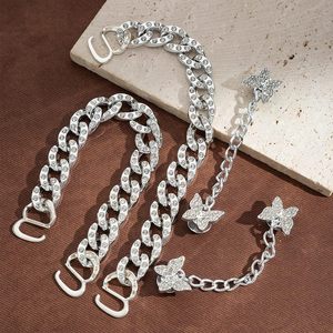 Breloques de chaussures scintillantes, strass de créateur, chaînes bling, accessoires pour chaussures pour femmes et filles, bijoux, accessoires de décoration de chaussures DIY - Product Image 2