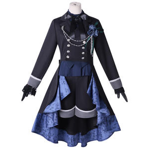 Intimo Cosplay <span class=keywords><strong>Black</strong></span> <span class=keywords><strong>Butler</strong></span> Shire <span class=keywords><strong>Black</strong></span> Rose, Costume da Fratello in Poliestere, Design Esclusivo Rose, per Adulti - Product Image 5