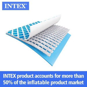 INTEX 26792 <strong>Rectangular</strong> Steel Frame Swimming <strong>Pool</strong> Set Backyard Garden <strong>Pool</strong> Outdoor Above <strong>Ground</strong> Metal Frame Swimming <strong>Pool</strong> - Product Image 5