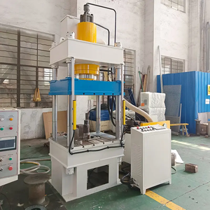 Small YW32-100TD Three Beam Four-pillar Hydraulic Press <b>Machine</b> With Ejector Cylinder,oil Press <b>Machine</b> YH32 Small - Product Image 3