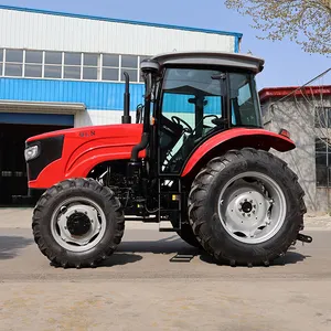 Chalion Big Farm 130HP 4X4 Tracteur agricole Tracteur à roues 130 HP Tracteur robuste à 4 roues avec jardinière en Mongolie
