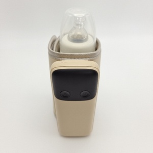 Customized Portable Rechargeable Cordless <b>Heated</b> <b>USB</b> Milk Feeder Electric Baby Warmer for Travel Feeding Supplies - Product Image 2