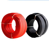 Pour fil solaire isolé XLPO approuvé 4MM-25MM câble d'alimentation en cuivre étamé pour câble PV isolé XLPO à énergie solaire cc