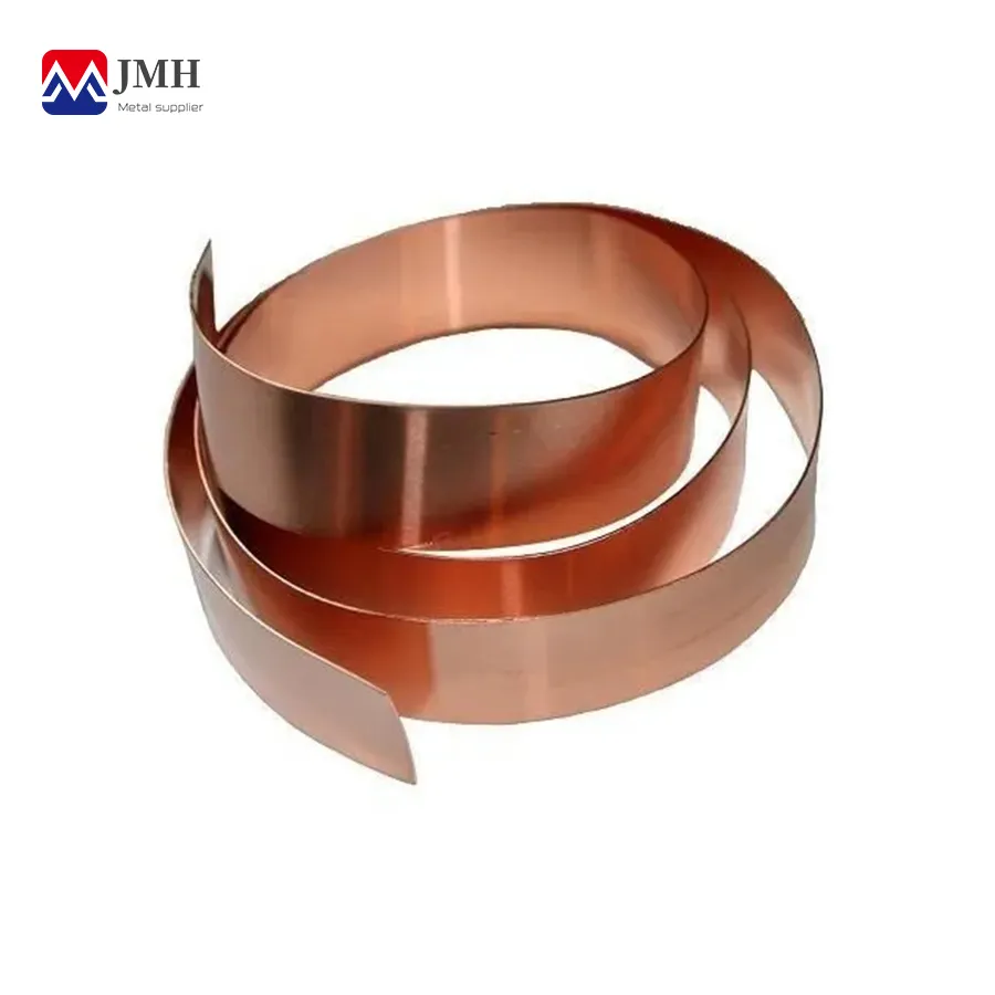 High quality C17200 CuBe2 Beryllium copper coil bright Surface oiled Surface hair line Surface