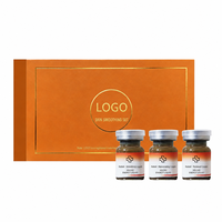 Ensemble de sérum lissant pour cicatrices professionnel, cicatrices hypertrophiques, améliore la texture de la peau, kit de réparation de soins de la peau avancé pour salon de beauté