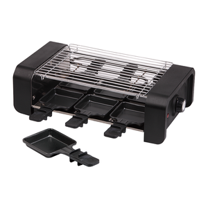 Grill à <span class=keywords><strong>raclette</strong></span> électrique Gourtmex, mini, avec pierre de lave détachable, <span class=keywords><strong>pour</strong></span> <span class=keywords><strong>2</strong></span> <span class=keywords><strong>personnes</strong></span>, revêtement antiadhésif PTFE, <span class=keywords><strong>pour</strong></span> la maison et l'hôtel - Product Image 4