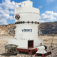 Broyeur à suspension YGM à faible coût d'exploitation, machine de broyage fiable pour diverses hardesses de minerais non inflammables