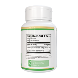 Comprimés de Vitamine D3 2000 UI certifiés GMP, complément alimentaire en marque blanche pour la santé immunitaire et osseuse, OEM/ODM - Product Image 4