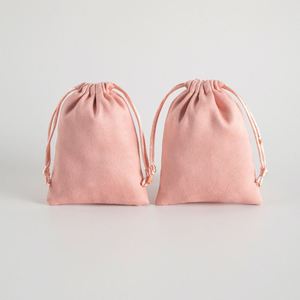 Customized Velvet Drawstring Jewelry Storage Pouch Recyclable Accessories Gift Packaging Bag - Product Image 6