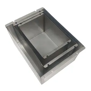 Custom Steel Sheet Metal Fabrication Aluminum Stamping Blank Sheet Metal Bending Box and Enclosure